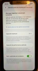 Iphone 11 - 128 GB space grey - 78% batterie, Télécoms, Enlèvement, Comme neuf, 128 GB, IPhone 11