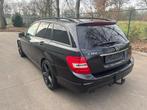 Mercedes C180 CDI Facelift Euro 5 FULL BLACK GEKEURD, Autos, Cuir, Euro 5, Entreprise, Boîte manuelle
