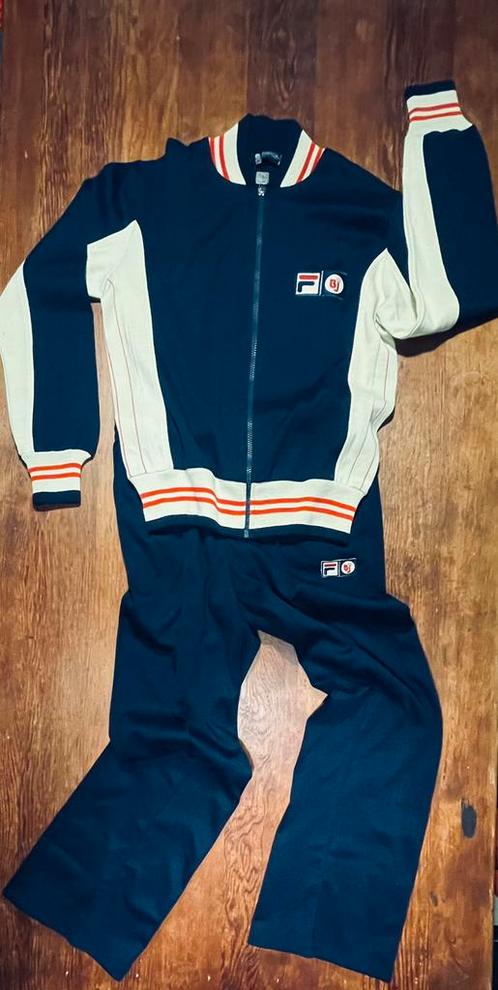 Seventies Fila Settanta mk1 Björn Borg tracksuit, Kleding | Heren, Kostuums en vesten, Zo goed als nieuw, Maat 46 (S) of kleiner