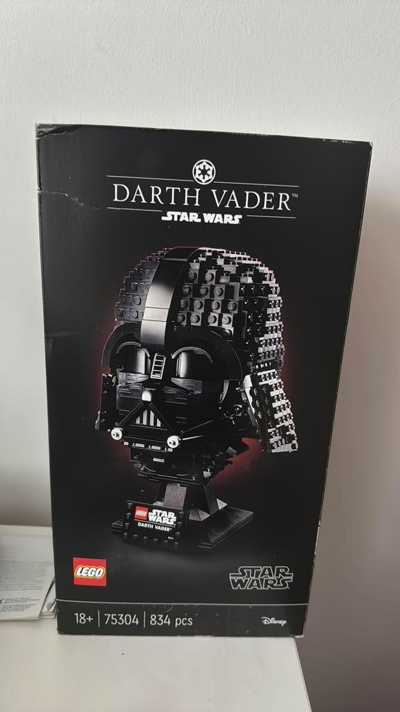 Lego Darth vader helm, Verzamelen, Star Wars, Nieuw, Beeldje of Buste, Ophalen