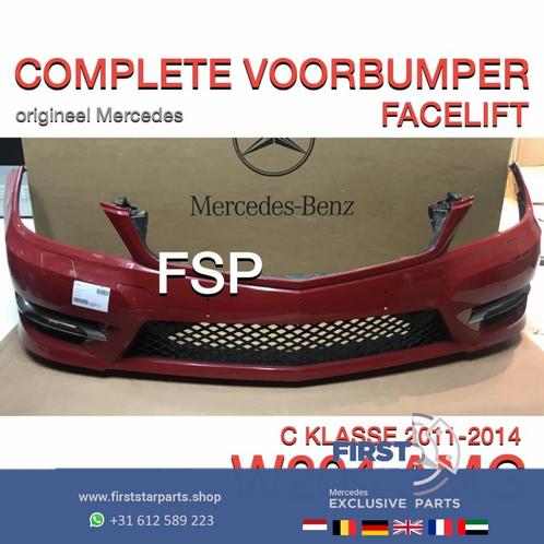 W204 C204 FACELIFT AMG VOORBUMPER COMPLEET origineel Mercede, Autos : Pièces & Accessoires, Carrosserie & Tôlerie, Pare-chocs