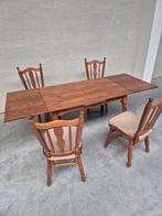 Keukentafel 80x120 cm, uittrekbaar tot 210 cm, Ophalen, Zo goed als nieuw