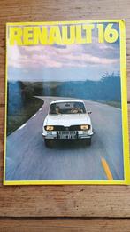 Catalogue commercial de la Renault 16 datant de 1975, Ophalen, Gebruikt, Auto's