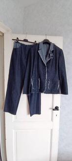 Ensemble veste/pantalon - Taille 38, Taille 38/40 (M), Bleu, Porté, Enlèvement ou Envoi