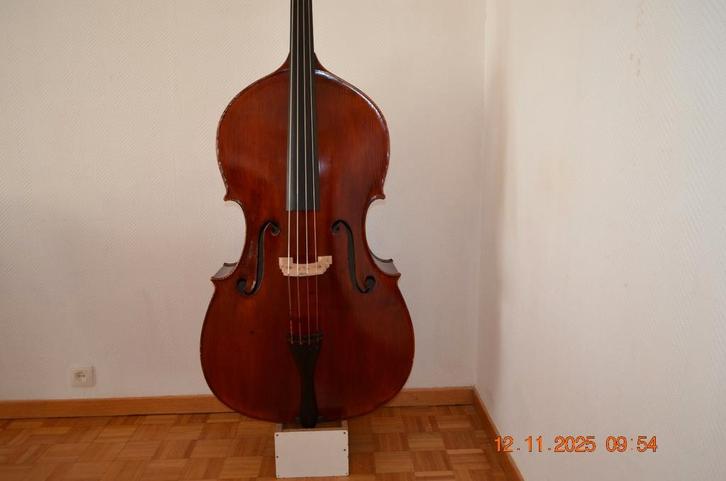 Te koop, een 3/4 contrabas, Muziek en Instrumenten, Strijkinstrumenten | Contrabassen, Zo goed als nieuw, 3/4-contrabas, Ophalen of Verzenden
