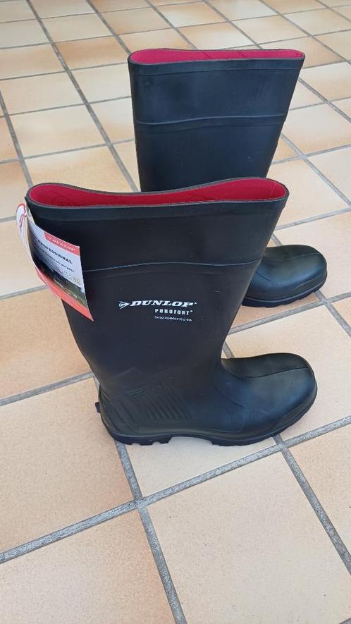 Botte de sécurité Dunlop Purofort taille 45 jamais portée, Jardin & Terrasse, Vêtements de travail, Neuf, Hommes, Bottes, Enlèvement ou Envoi