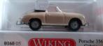 PORSCHE 356 CABRIOLET H0LK 2011 1/87, Hobby & Loisirs créatifs, Enlèvement ou Envoi, Neuf, Voiture, Wiking