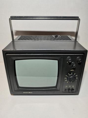 Zeldzame vintage vintage retro tv verzamelbare draagbare tv  beschikbaar voor biedingen