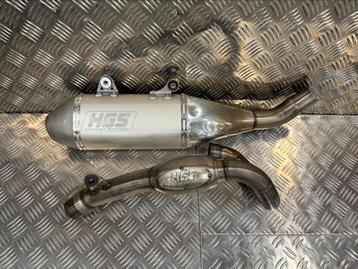 HGS factory uitlaat //Goede staat//KTM//GasGas//Husqvarna beschikbaar voor biedingen