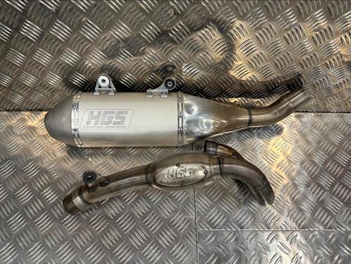 HGS factory uitlaat //Goede staat//KTM//GasGas//Husqvarna, Motoren, Onderdelen | Merk-onafhankelijk, Ophalen of Verzenden