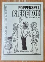 Kiekeboe poppenspel oude sticker Merho, Verzamelen, Ophalen of Verzenden, Overige figuren, Zo goed als nieuw, Overige typen