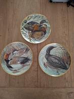 3 borden Water Birds of the World, Huis en Inrichting, Woonaccessoires | Onderzetters, Ophalen, Zo goed als nieuw