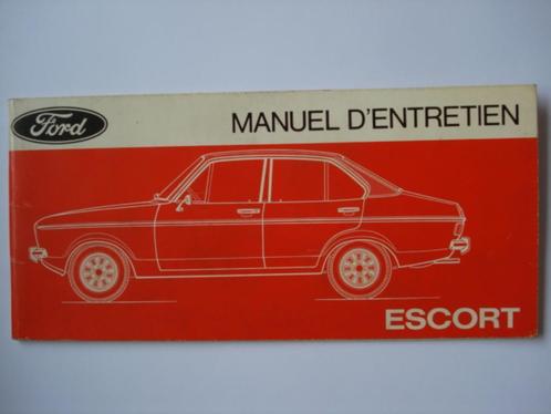 Ford Escort 1976 Manuel d'entretien, Autos : Divers, Modes d'emploi & Notices d'utilisation, Envoi