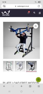 Watson plate loaded Freemotion chest press, Ophalen, Krachtstation, Borst, Zo goed als nieuw