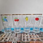 Looza | 4 glazen, Verzamelen, Ophalen, Gebruikt