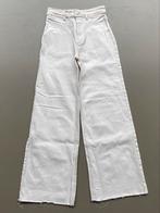 Pantalon en jean à jambes larges écru Mango 164-170 (34) NOU, Fille, Enlèvement ou Envoi, Pantalon, Mango