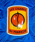 Tintin plaque émaillée « Les Cigares Du Pharaon «, Collections, Enlèvement, Tintin, Comme neuf