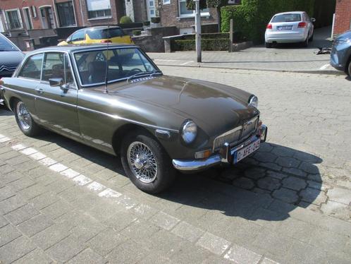 MGBGT Te Koop, Auto's, MG, Particulier, B, Lederen bekleding, Benzine, Euro 1, Coupé, 2 deurs, Handgeschakeld, Groen, Bruin, Leder