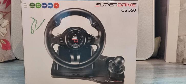 Volant  GS 550 (voir description pour les compatibilitées), Games en Spelcomputers, Spelcomputers | Overige Accessoires, Zo goed als nieuw