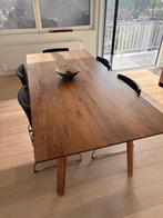 Eettafel 1m x 2m20 Juntoo Conico, Ophalen, Zo goed als nieuw, Vijf personen of meer, Rechthoekig