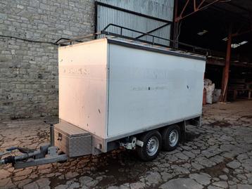 Remorque Fourgon entièrement en acier, Autos : Divers, Enlèvement, Utilisé