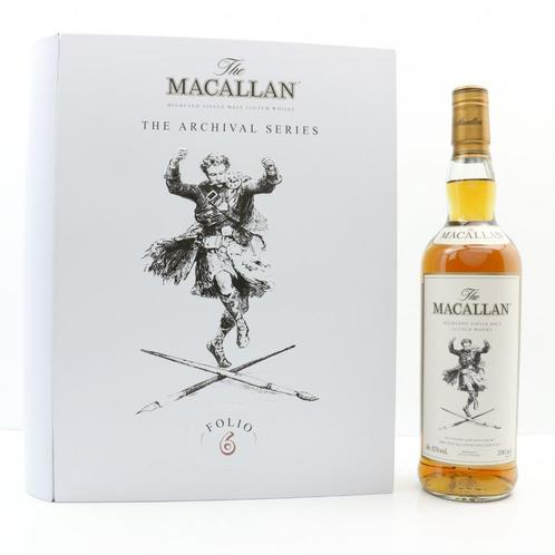 The Macallan - Folio 6 / Single Malt Whisky., Collections, Vins, Neuf, Autres types, Autres régions, Pleine, Enlèvement ou Envoi