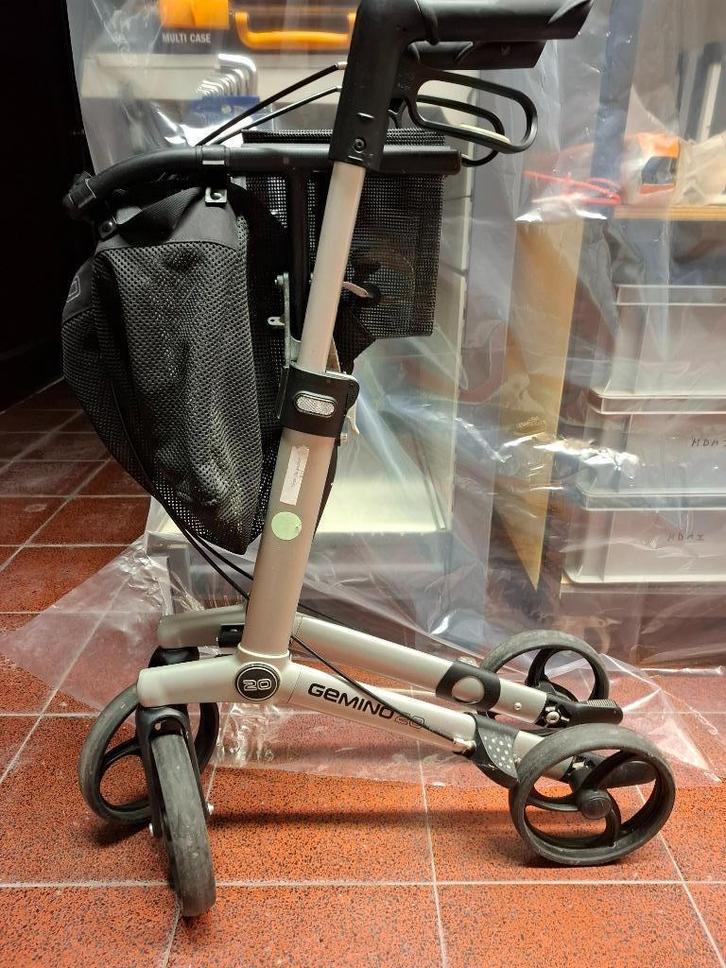 Rollator Gemini, Diversen, Rollators, Gebruikt, Lichtgewicht, Opvouwbaar, Ophalen