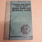 Vintage boekje over metaalbewerking met een band- of rolzaag, Ophalen of Verzenden, Gelezen, Overige onderwerpen