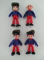 Vintage poppetjes brandweermannen - Stijl Kindersurprise, Gebruikt, Ophalen of Verzenden