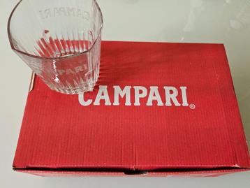 ZES SPLINTERNIEUWE CAMPARI GLAZEN beschikbaar voor biedingen