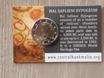 Malta 2022 - 2 euro - Hypogeum coincard - UNC, Ophalen of Verzenden, Malta, 2 euro