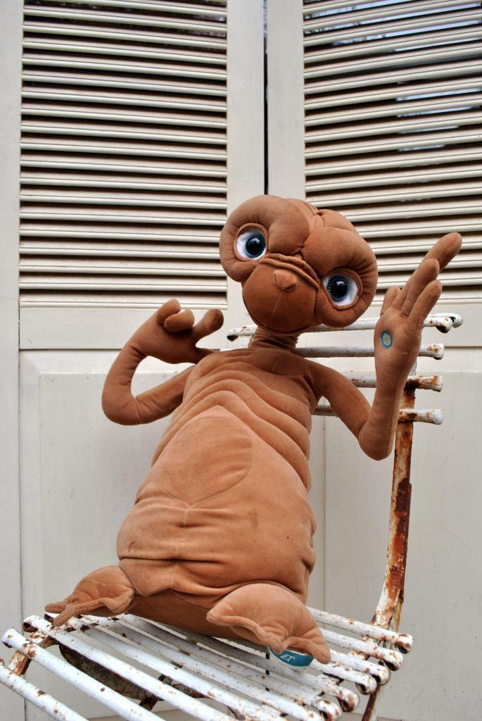 Vintage ET Toys-R-Us praat en geeft licht, Antiek en Kunst, Curiosa en Brocante, Ophalen of Verzenden