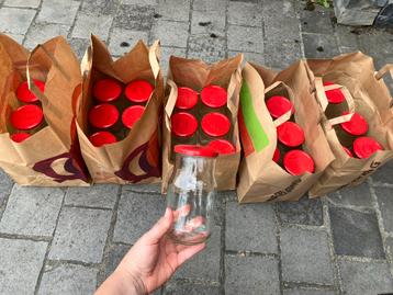 Lot de 30 grands bocaux (720 ml) à confiture/sauce/conserve beschikbaar voor biedingen