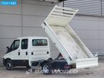 Iveco Daily 35C12 Euro6 Dubbel Cabine Kipper 3500kg trekhaak, Autos, Camionnettes & Utilitaires, 120 ch, 3500 kg, Tissu, Iveco