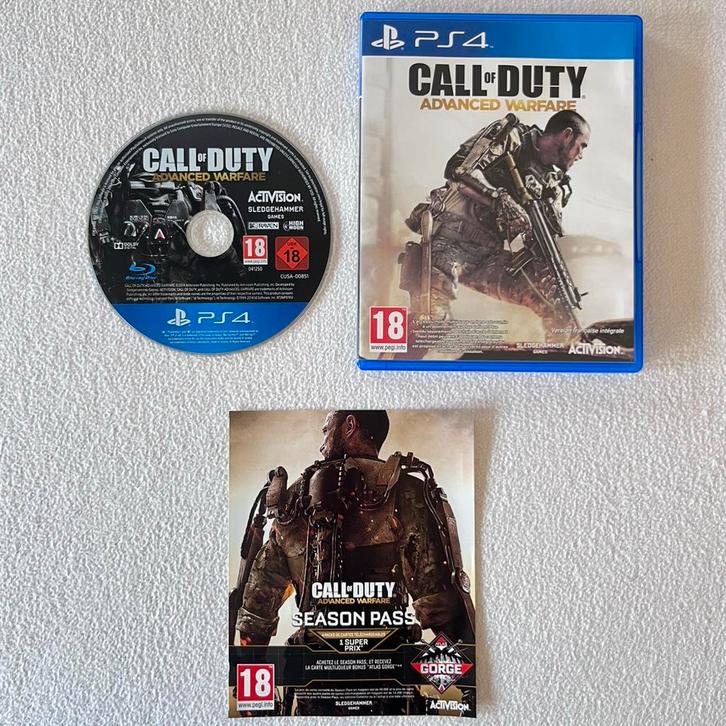 Call of Duty: Advanced Warfare-game voor Sony PlayStation 4, Games en Spelcomputers, Games | Sony PlayStation 4, Gebruikt, Shooter