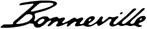 Triumph Bonneville sticker #1, Motoren, Verzenden