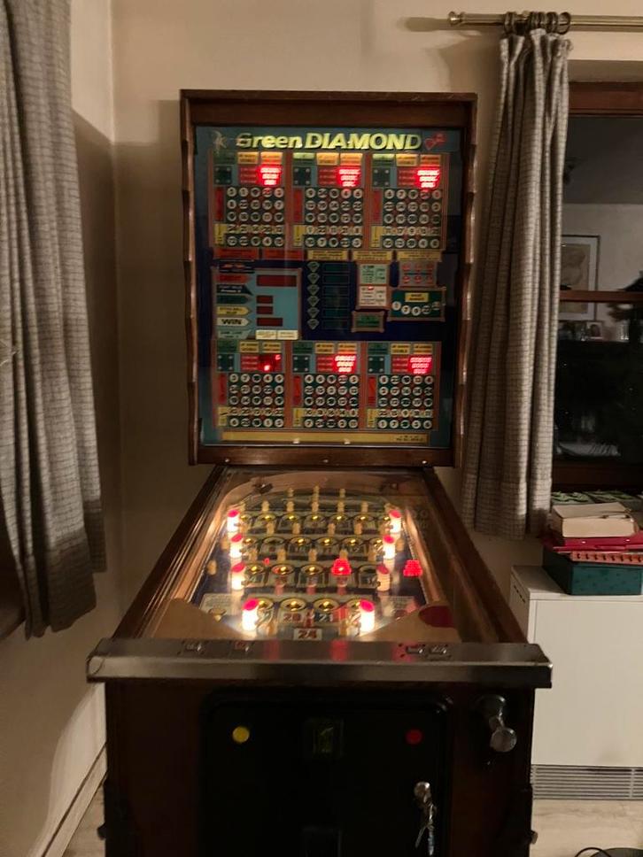 Bingo green diamond, Verzamelen, Automaten | Gokkasten en Fruitautomaten, Ophalen