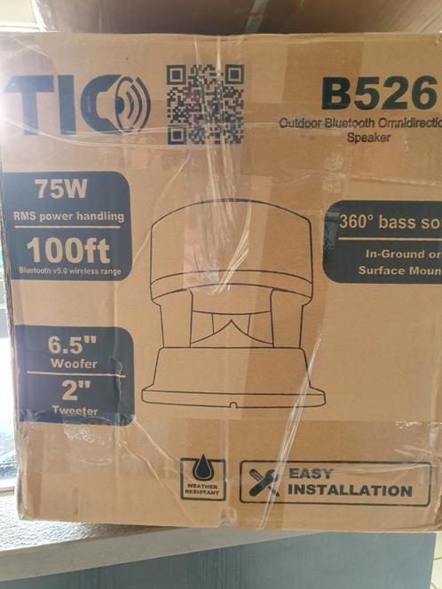 Outdoor speakers 2 x 75w rms bose tic, TV, Hi-fi & Vidéo, Enceintes, Comme neuf, Enlèvement ou Envoi