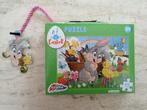 Puzzel paashaas konijn 45 stukken, Ophalen, 10 tot 50 stukjes, Zo goed als nieuw, 2 tot 4 jaar