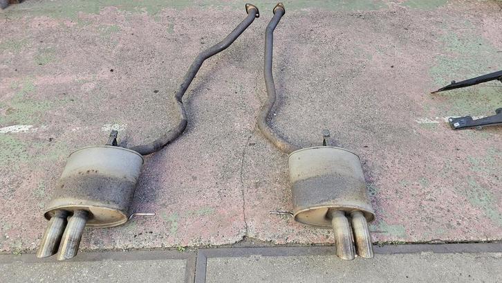 Uitlaat einddemper set BMW X5 serie E53 4.4i, Auto-onderdelen, Uitlaatsystemen, Nieuw, Ophalen of Verzenden
