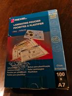 Lamineerhoesjes A7 100 stuks Rexel, Ophalen of Verzenden