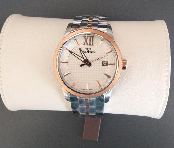 Nieuw MUREX MUM543-SR-1 Hom/FEM horloge, Handtassen en Accessoires, Horloges | Dames, Nieuw, Polshorloge, Overige merken, Goud