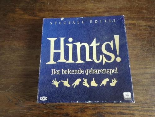 Hints!  Versie Nederland, Hobby en Vrije tijd, Gezelschapsspellen | Overige, Gebruikt, Ophalen of Verzenden