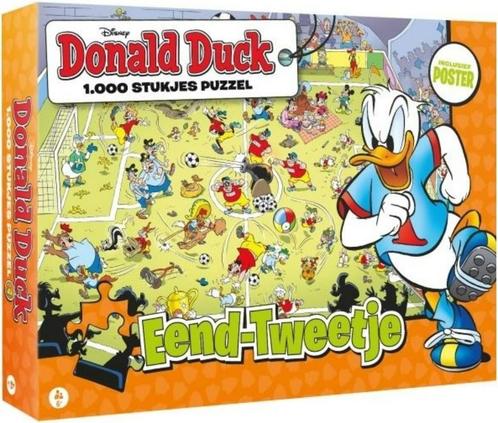 Donald Duck Puzzel - 1000 stukjes - Eend-Tweetjes, Hobby en Vrije tijd, Denksport en Puzzels, Nieuw, Legpuzzel, 500 t/m 1500 stukjes