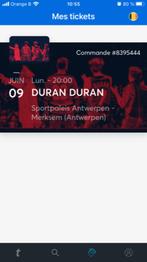 Ticket concert Duran Duran, Tickets en Kaartjes, Concerten | Overige, Twee personen, Juni