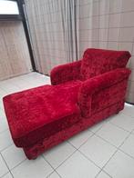 Rode zetel, Huis en Inrichting, Zetels | Zetels en Chaises Longues, Ophalen