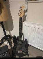 Guitare électrique fender squier + baf frnder mustang lt25, Ophalen, Zo goed als nieuw, Fender