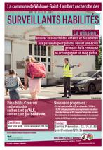 La commune de Woluwe-Saint-Lambert recherche des surveillant, Offres d'emploi, Emplois | Emplois Autre, Convient comme travail d'appoint