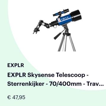 Spotprijs Telescoop. Nieuwprijs 47,95 euro. Nu voor 25 euro! beschikbaar voor biedingen