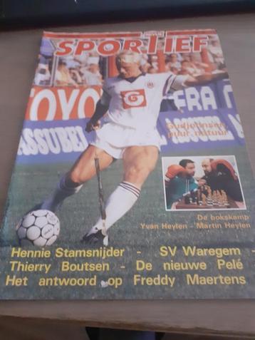 Sportief Revue november 1988 nr 38, Enlèvement ou Envoi, Comme neuf